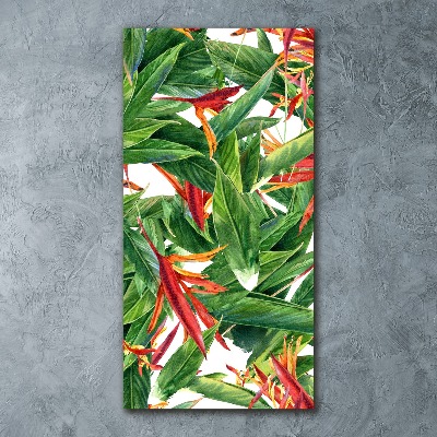 Staand plexiglas foto Strelitzia reginae