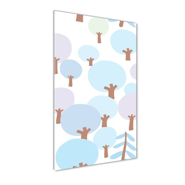 Staand plexiglas foto Bomen