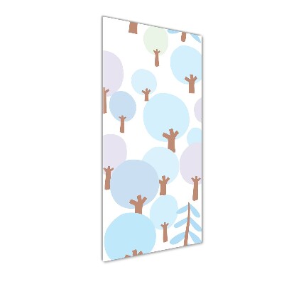 Staand plexiglas foto Bomen