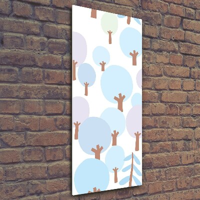 Staand plexiglas foto Bomen