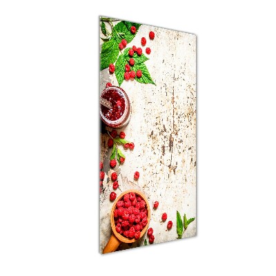 Staand foto in plexiglas Frambozenjam