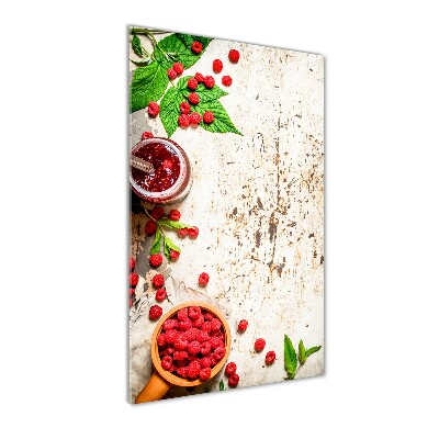 Staand foto in plexiglas Frambozenjam
