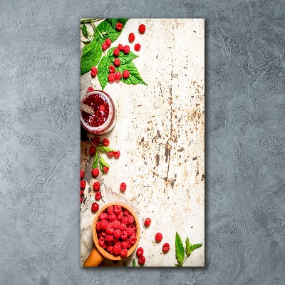 Staand foto in plexiglas Frambozenjam