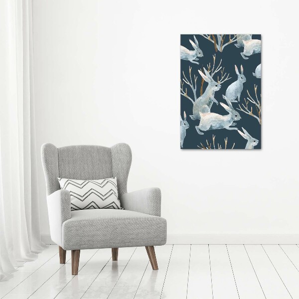 Staand foto op plexiglas Konijnen