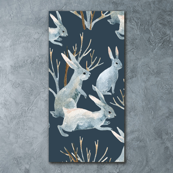 Staand foto op plexiglas Konijnen