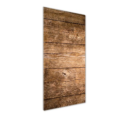 Staand foto op plexiglas Houten achtergrond