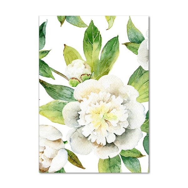 Staand foto in plexiglas Pioenrozen