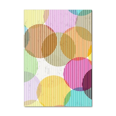 Staand plexiglas foto Gekleurde cirkels