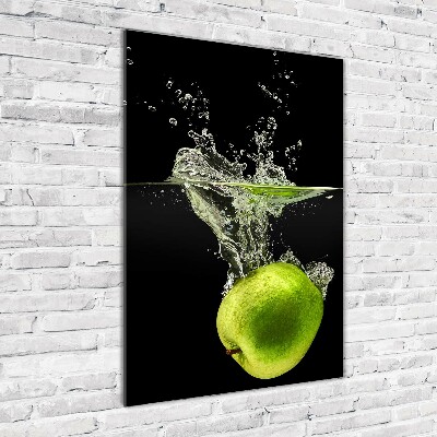 Staand foto op plexiglas Groene appels