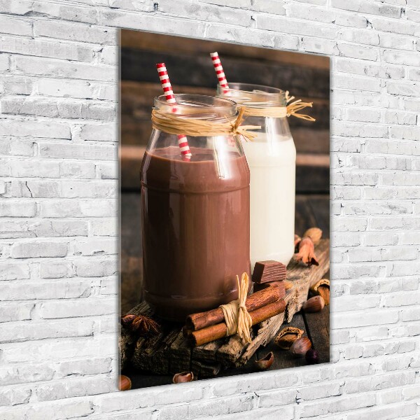 Staand plexiglas foto Milkshakes