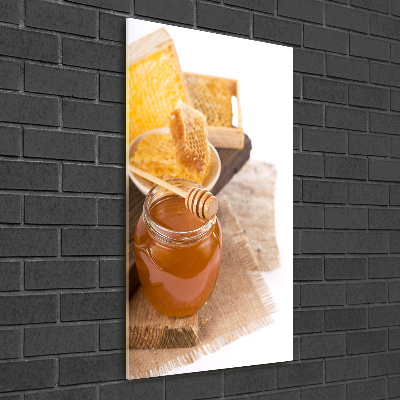 Staand foto plexiglas Honingraten