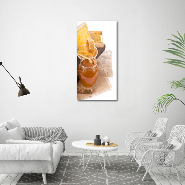 Staand foto plexiglas Honingraten