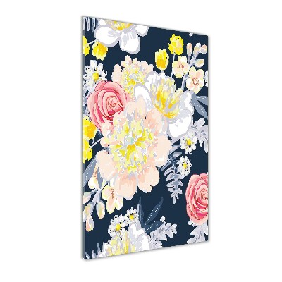 Staand foto in plexiglas Een boeket bloemen