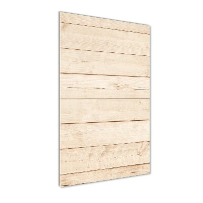 Staand foto in plexiglas Houten achtergrond