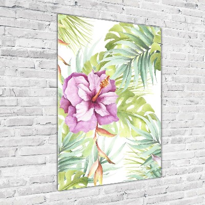 Staand plexiglas foto Hawaiiaans patroon