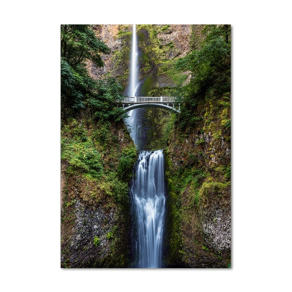 Staand foto in plexiglas Waterval