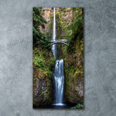 Staand foto in plexiglas Waterval