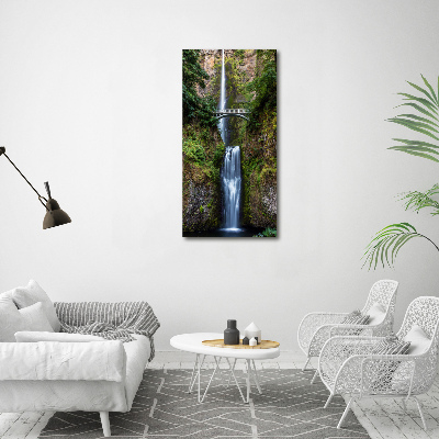 Staand foto in plexiglas Waterval