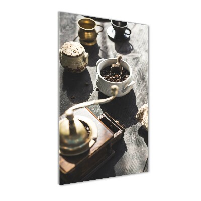 Staand plexiglas foto Koffiemolen