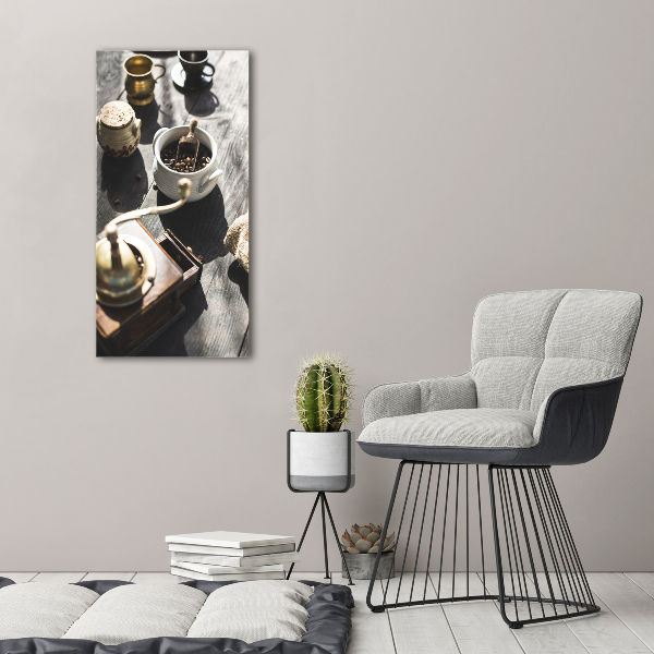 Staand plexiglas foto Koffiemolen