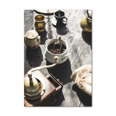 Staand plexiglas foto Koffiemolen