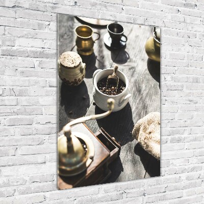 Staand plexiglas foto Koffiemolen