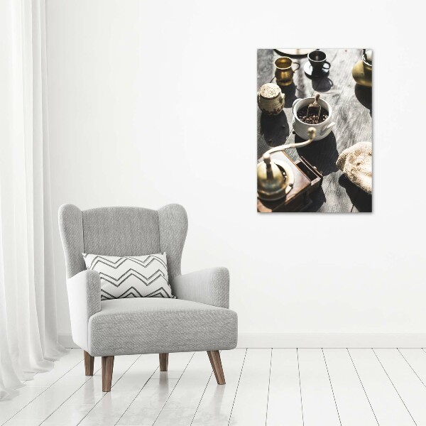 Staand plexiglas foto Koffiemolen