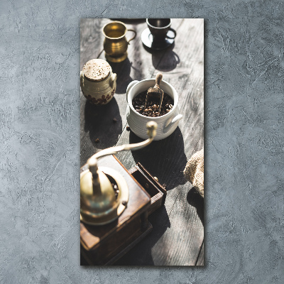 Staand plexiglas foto Koffiemolen