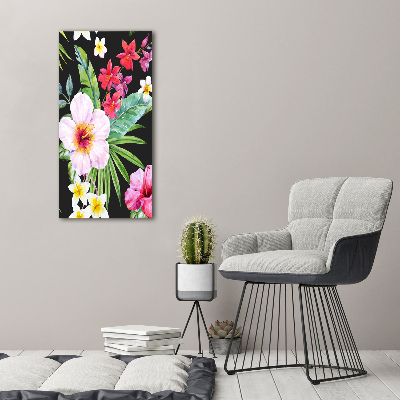 Staand foto in plexiglas Hawaiiaans patroon