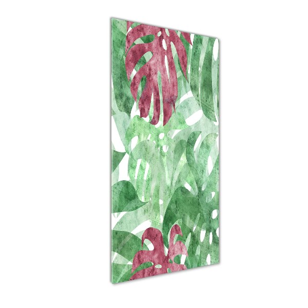 Staand foto op plexiglas Monstera