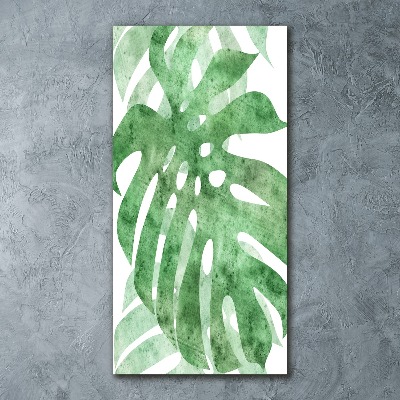 Staand plexiglas foto Monstera