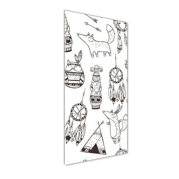 Staand plexiglas foto Indiase achtergrond