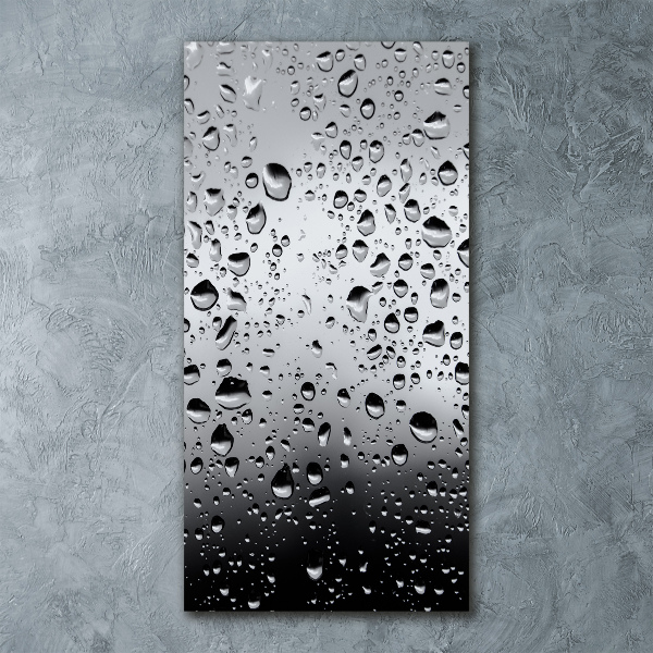 Staand foto plexiglas waterdruppels