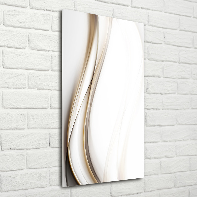 Staand plexiglas foto Abstracte golf