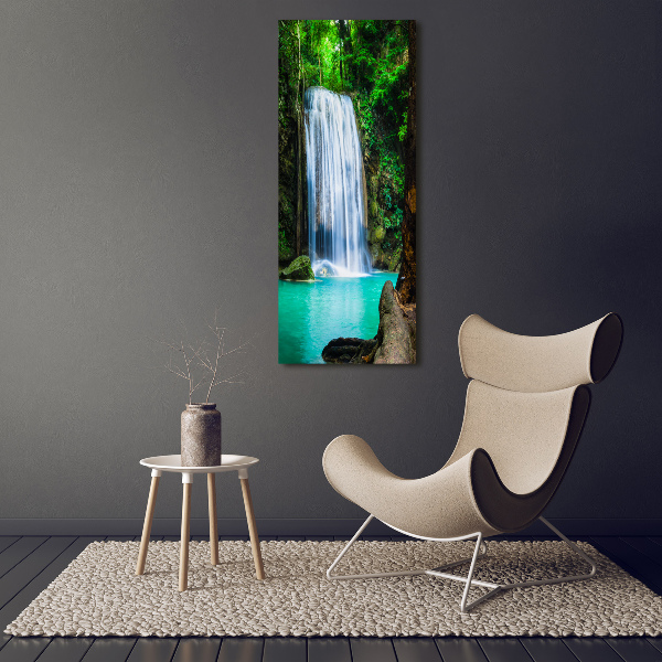 Staand foto in plexiglas Waterval