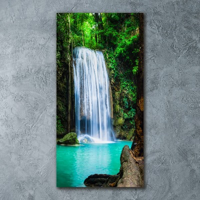 Staand foto in plexiglas Waterval