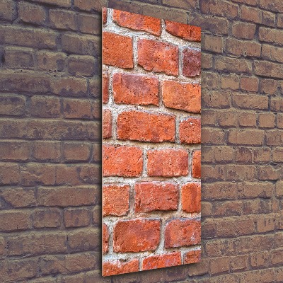 Staand foto plexiglas Bakstenen muur