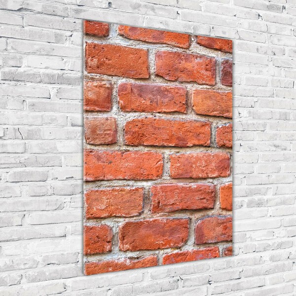 Staand foto plexiglas Bakstenen muur
