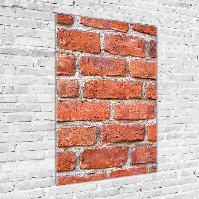 Staand foto plexiglas Bakstenen muur