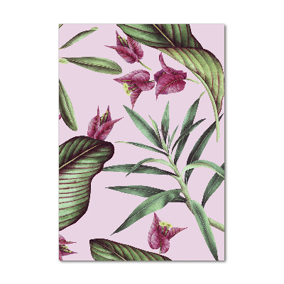 Staand foto in plexiglas Hawaiiaans patroon