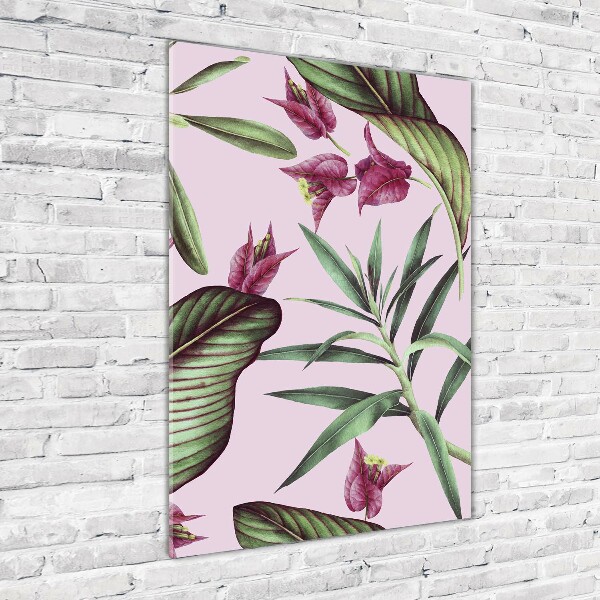 Staand foto in plexiglas Hawaiiaans patroon