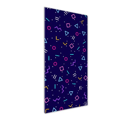 Staand foto in plexiglas Geometrische achtergrond