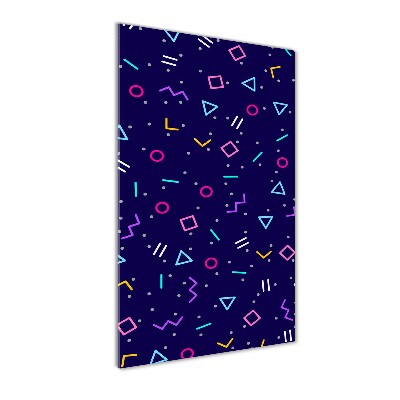 Staand foto in plexiglas Geometrische achtergrond