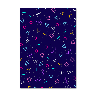 Staand foto in plexiglas Geometrische achtergrond