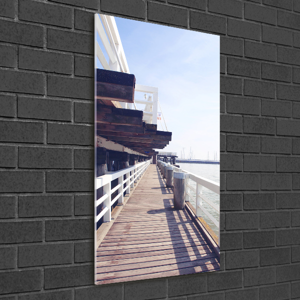 Staand foto in plexiglas Pier in Sopot