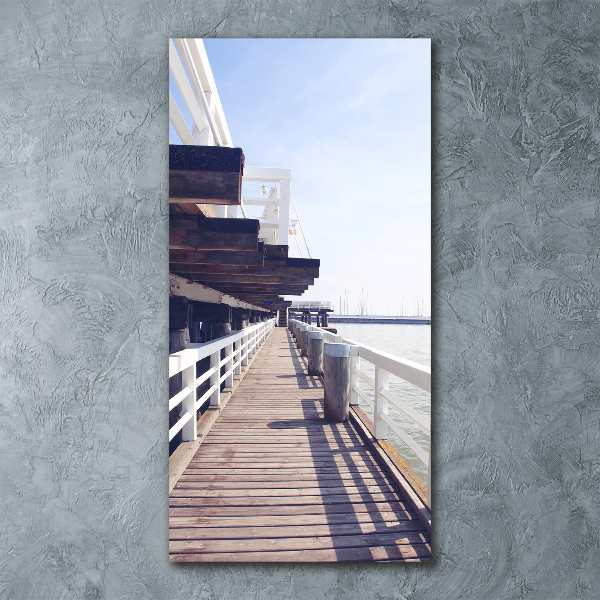 Staand foto in plexiglas Pier in Sopot