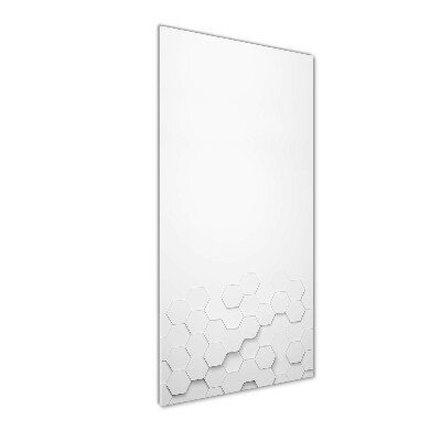 Staand foto plexiglas Achtergrond met zeshoeken