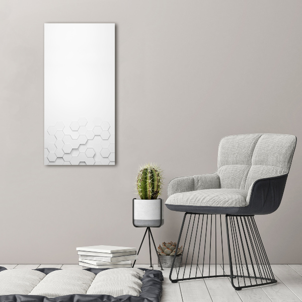 Staand foto plexiglas Achtergrond met zeshoeken