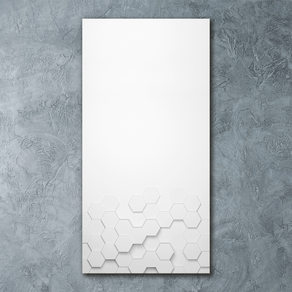 Staand foto plexiglas Achtergrond met zeshoeken