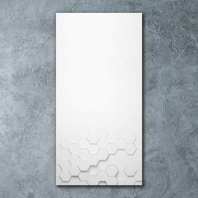 Staand foto plexiglas Achtergrond met zeshoeken